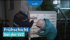 Wenn andere noch schlafen: Zur Frühschicht bei der LVZ-Post in Leipzig | MDR um Zwei | MDR