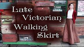 Making an 1895 Walking Skirt (Using an 1895 Drafting Method)