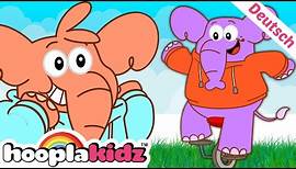 Elefantenlied - Elephant Song | Kinderreime Und Kinderlieder | Hooplakidz Deutsch
