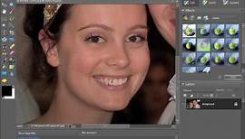 Photoshop Elements 7 Tutorial - whiten teeth tool