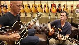 James Achor & Michael Minnis playing an early D'Angelico & early L-5 here at Norman's Rare Guitars