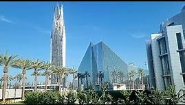 Walking tour of the opulent Crystal Cathedral now a Roman Catholic Cathedral in Orange County