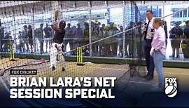 Brian Lara still has it 🔥🔥🔥 54-year-old smashes Aussie bowlers in batting masterclass | Fox Cricket