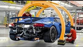 How They Build Powerful Lamborghini by Hands Inside Super Advanced Factory