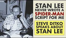 Ditko In His Own Words: Stan Lee And Spider-Man