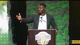 Greg Jennings: Packers Hall of Fame acceptance speech