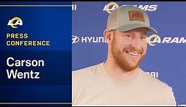 Carson Wentz Talks About Signing With The Rams & Weeks Leading Up To Joining New Team