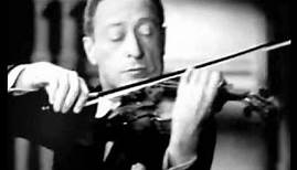 Heifetz playing Tchaikovsky Melodie