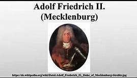 Adolf Friedrich II. (Mecklenburg)