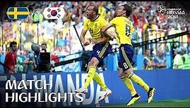 Sweden v Korea Republic | 2018 FIFA World Cup | Match Highlights