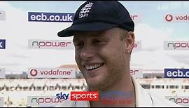 Andrew Flintoff after the 2005 Ashes Test at Edgbaston