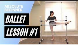 Absolute Beginner Ballet Class 1 || Online Ballet Lesson