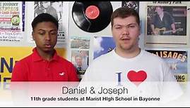 2 Marist students — Why Marist H.S. is so special to us