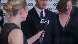 Andrew Garfield on Chicken Shop Date when? @ameliadimz interviewing Andrew at GQ’s Man of the Year Awards. #AndrewGarfield #ChickenShopDate #SpiderMan