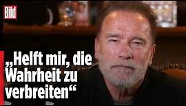 „Putin belügt euch“ - Videobotschaft von Arnold Schwarzenegger ...