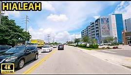 Hialeah Florida Driving Through