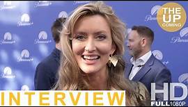 Natascha McElhone interview on Halo at Paramount+ launch event