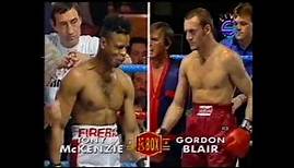 Tony McKenzie vs Gordon Blair