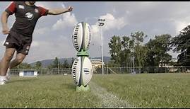Rugby Skills! England's James Mitchell impresses....