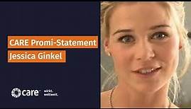 ✨CARE Promi-Statement: Schauspielerin Jessica Ginkel