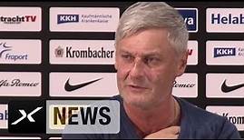 Armin Veh: "Haben guten Torwart im Tor stehen" | Eintracht Frankfurt - Hertha BSC Berlin 1:1