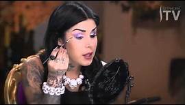 Kat Von D Makeup Tutorial - The Shimmery Purple Eye Look