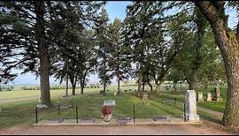 The Graves of Ma, Pa, Mary, and Carrie Ingalls