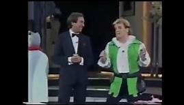 Freddie starr and Des O'Connor Christmas 1986