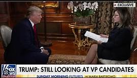 Trump Full Interview w/ Maria Bartiromo Sunday Morning Futures on Fox News credits go to FoxNews
