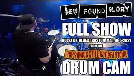 New Found Glory - Cyrus Bolooki - FULL SHOW (Drum Cam) - House of Blues - Boston, MA - 10-5-2021