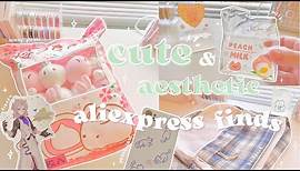 ♡ cute & aesthetic items 🍑// ft. aliexpress haul