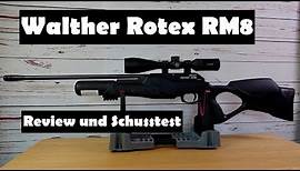 Luftgewehr Walther Rotex RM 8 - Full Review und Schusstest
