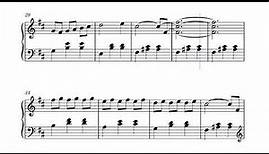 Little Waltz for beginners -original piano composition- EdB14