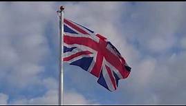 British Royal UK Flag Flying 🇬🇧