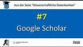 #7 - Google Scholar