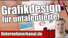 Einfach & kostenlos Grafiken erstellen? Grafikdesign für untalentierte mit Canva - Tutorial Deutsch