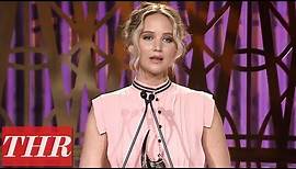 Jennifer Lawrence Full Acceptance Speech at The Hollywood Reporter's Women in Entertainment 2017