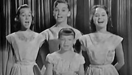 The Lennon Sisters - Getting To Know You (1957)