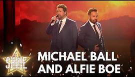 Michael Ball & Alfie Boe perform a medley of songs from Les Miserables ...