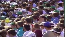 1987: Larry Mize Masters chips in to win The Masters