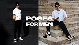 5 SIMPLE POSES for Men´s Instagram Streetstyle Pictures