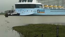 Odyssey Of the Seas der Royal Carribbean - Emsüberführung der Meyer Werft Papenburg #Shorts