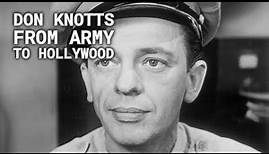 Don Knotts' Military Service and Hollywood Legacy