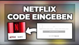 Netflix Gutschein Code einlösen (Karte) - Tutorial
