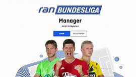 Jetzt anmelden für den ran Bundesliga Manager!