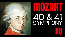 Wolfgang Amadeus Mozart - Symphony 40 & 41(1 Hour Classical Music) [Full Recording HQ]