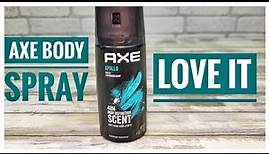 REVIEW Axe Body Spray Apollo Deodorant Body Spray