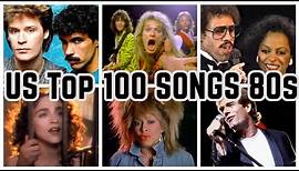 US Billboard Top 100 Songs of the '80s