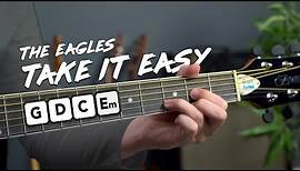 THE EAGLES - 'TAKE IT EASY' Guitar Lesson Tutorial // How to play