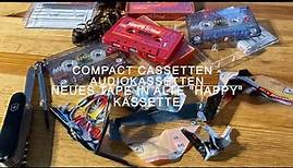 Compact Cassetten - Audiokassetten - Neues Tape in alte "Happy" Kassette - !Die Tapes kommen wieder!